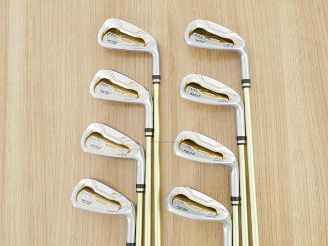 Iron set : Honma : ชุดเหล็ก Honma Beres IS-06 Forged (ปี 2019) มีเหล็ก 6-11,Aw,Sw (8 ชิ้น เทียบเท่า 5-Pw,Aw,Sw) ก้าน ARMRQ X (47) Flex R (2 ดาว)