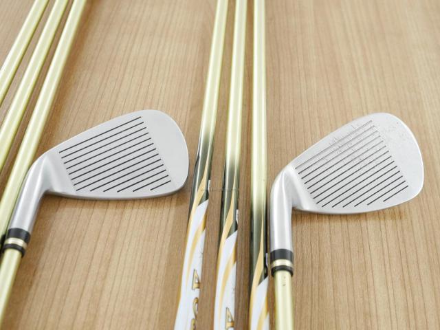 Iron set : Honma : ชุดเหล็ก Honma Beres IS-06 Forged (ปี 2019) มีเหล็ก 6-11,Aw,Sw (8 ชิ้น เทียบเท่า 5-Pw,Aw,Sw) ก้าน ARMRQ X (47) Flex R (2 ดาว)