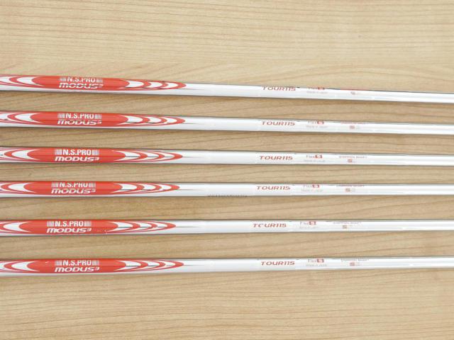 Iron set : Titleist : ชุดเหล็ก Titleist T100 Forged (รุ่นปี 2022) มีเหล็ก 5-Pw (6 ชิ้น) ก้านเหล็ก NS Pro Modus 115 Flex S 