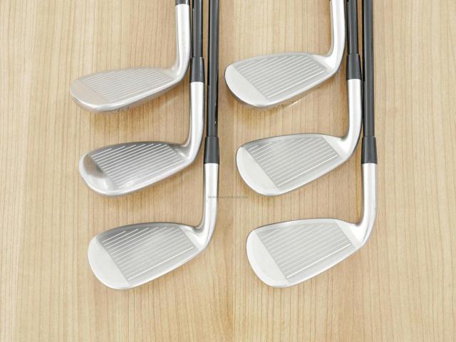 Iron set : Mizuno : ชุดเหล็ก Mizuno JPX EIII SV Titanium (ตัวท้อป ใบใหญ่ที่สุดของ Mizuno ตีง่ายมาก หน้าเด้ง ตีไกล) มีเหล็ก 6-Pw,Aw (6 ชิ้น) ก้านกราไฟต์ Flex R