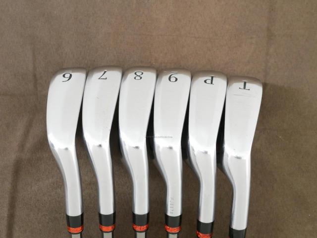 Iron set : Epon : ชุดเหล็ก EPON AF-706 Forged (ออกปี 2021 ใบใหญ่ ตีง่าย ไกล) มีเหล็ก 6-Pw,Tw (6 ชิ้น) สุดยอดก้าน Fujikura Diamond Speeder 6 Flex R