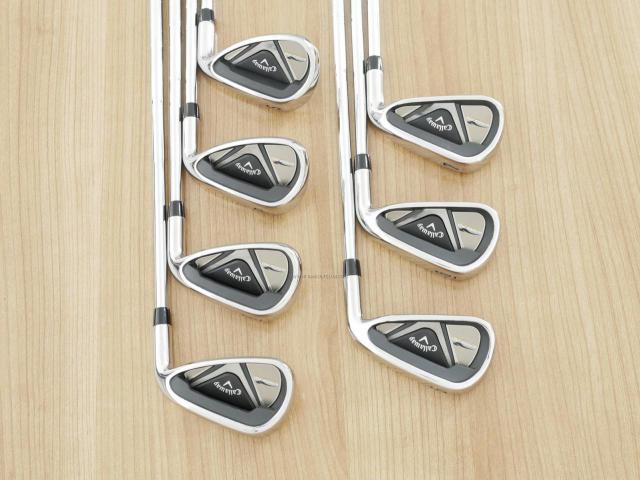 Iron set : Callaway : ชุดเหล็ก Callaway Warbird มีเหล็ก 5-Pw,Sw (7 ชิ้น) ก้านเหล็ก Uniflex