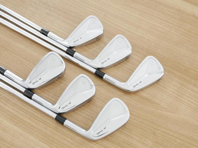 Iron set : Taylormade : ชุดเหล็ก Taylormade P7MC Forged (ซีรี่ย์ท้อปสุด ออกปี 2021) มีเหล็ก 5-Pw (6 ชิ้น) ก้านเหล็ก NS Pro Modus 105 Flex S