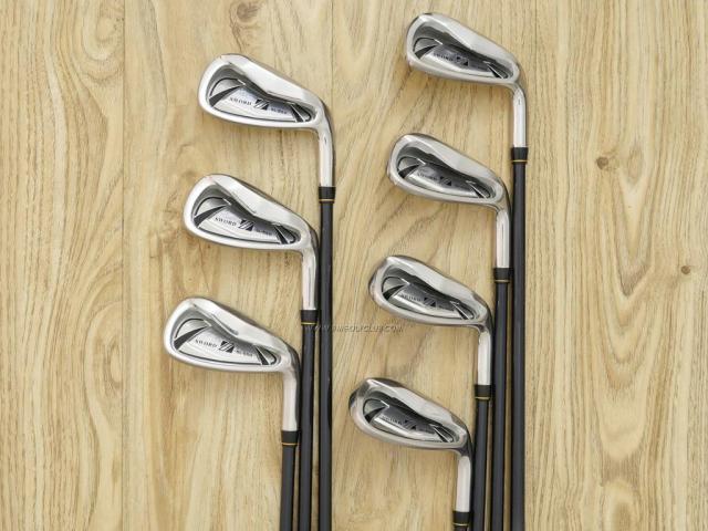 Iron set : Katana : ชุดเหล็ก Katana Sword SL-550 มีเหล็ก 6-Pw,Aw,Sw (7 ชิ้น) ก้านกราไฟต์ Flex R