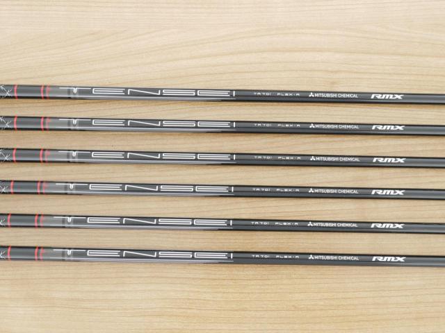 Iron set : Yamaha : ชุดเหล็ก Yamaha RMX VDX (รุ่นล่าสุด ออกปี 2024 ตีไกลและง่ายมากๆๆ ค่า MOI สูงสุด) มีเหล็ก 5-Pw (6 ชิ้น) ก้านกราไฟต์ Mitsubishi TENSEI TR 70i Flex R