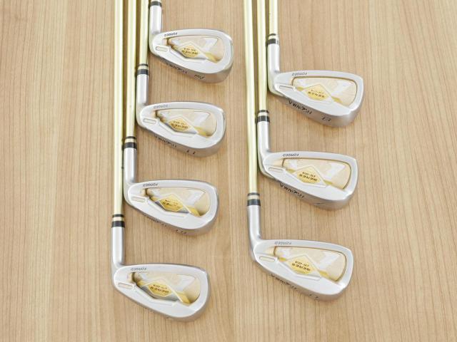 Iron set : Honma : ชุดเหล็ก Honma Beres IS-03 (ปี 2015 หน้าเด้ง Forged) มีเหล็ก 6-11,Aw (7 ชิ้น เทียบเท่า 4-Pw) ก้าน ARMRQ 8 (49) FLex R (2 ดาว)