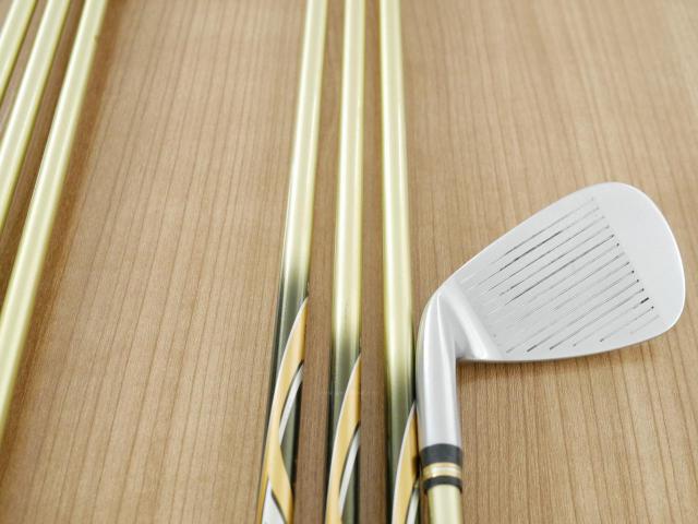 Iron set : Honma : ชุดเหล็ก Honma Beres IS-03 (ปี 2015 หน้าเด้ง Forged) มีเหล็ก 6-11,Aw (7 ชิ้น เทียบเท่า 4-Pw) ก้าน ARMRQ 8 (49) FLex R (2 ดาว)