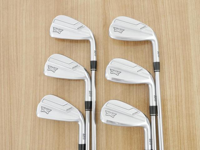 Iron set : PXG : ชุดเหล็ก PXG 0211 XCOR 2 (รุ่นปี 2023 หน้าเด้ง ตีไกลมากๆ) มีเหล็ก 5-Pw (6 ชิ้น) ก้านเหล็ก KBS Max MT 85 Flex S