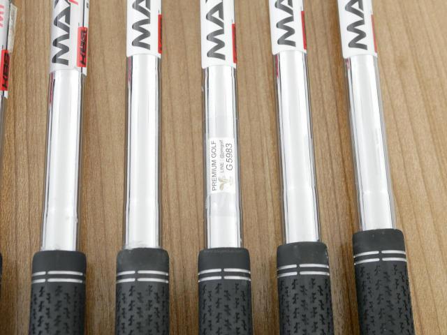 Iron set : PXG : ชุดเหล็ก PXG 0211 XCOR 2 (รุ่นปี 2023 หน้าเด้ง ตีไกลมากๆ) มีเหล็ก 5-Pw (6 ชิ้น) ก้านเหล็ก KBS Max MT 85 Flex S