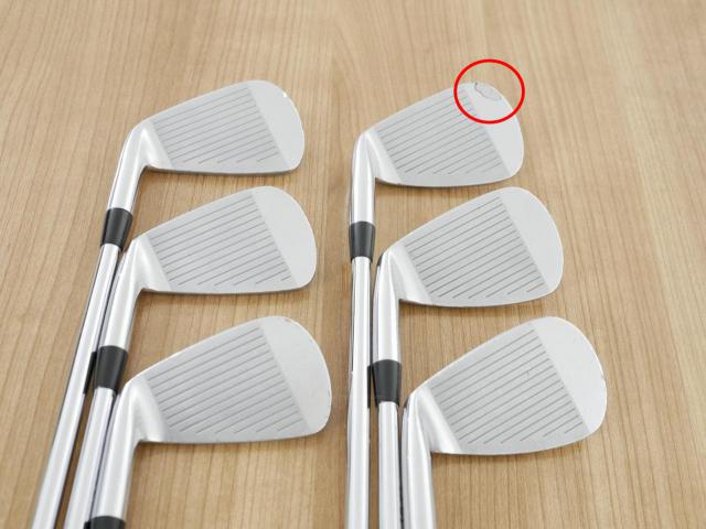 Iron set : Other Brand : **มีตำหนิ** ชุดเหล็ก Fujimoto FG FK-01 Forged (นุ่ม แน่นมากๆๆ หายาก High End สุดๆ) มีเหล็ก 5-Pw (6 ชิ้น) ก้านเหล็ก Dynamic Gold 120 S200