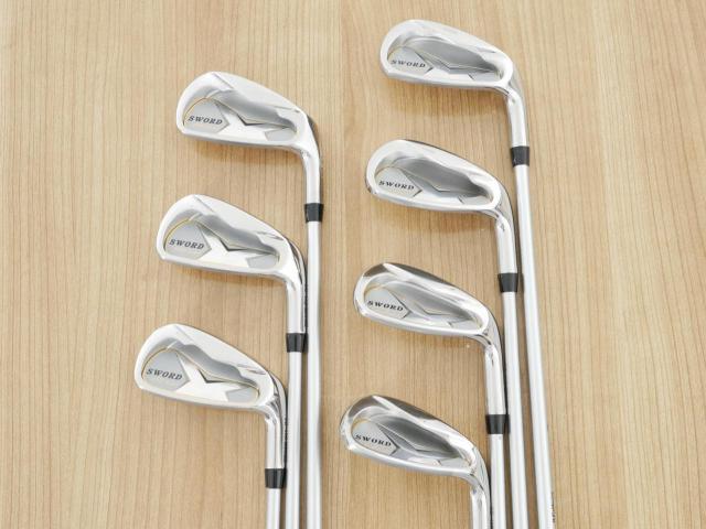 Iron set : Katana : ชุดเหล็ก Katana Sword PTC Royal (ตีง่าย) มีเหล็ก 6-Pw,Aw,Sw (7 ชิ้น) ก้านกราไฟต์ Fujikura Speeder 556 Flex SR