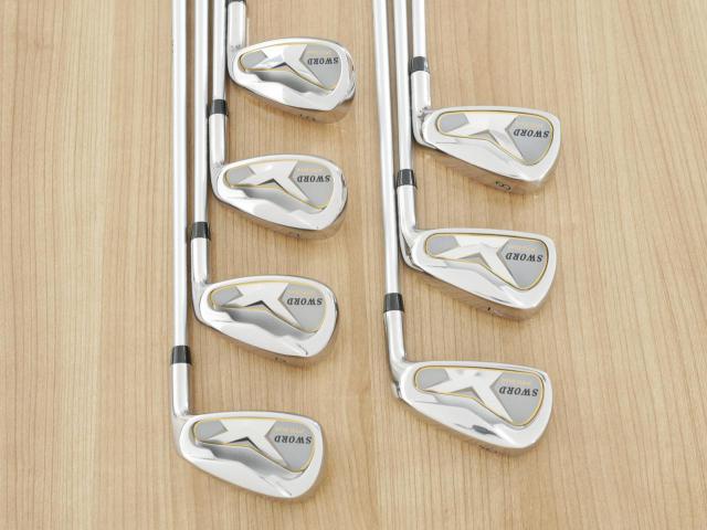 Iron set : Katana : ชุดเหล็ก Katana Sword PTC Royal (ตีง่าย) มีเหล็ก 6-Pw,Aw,Sw (7 ชิ้น) ก้านกราไฟต์ Fujikura Speeder 556 Flex SR