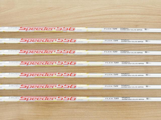 Iron set : Katana : ชุดเหล็ก Katana Sword PTC Royal (ตีง่าย) มีเหล็ก 6-Pw,Aw,Sw (7 ชิ้น) ก้านกราไฟต์ Fujikura Speeder 556 Flex SR