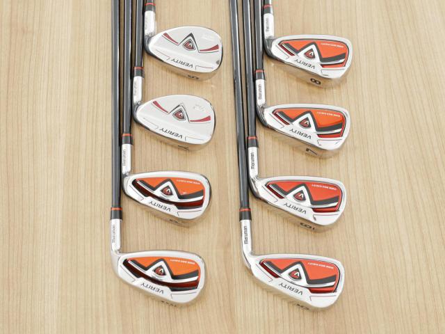 Iron set : Maruman : ชุดเหล็ก Maruman Red-V II (ใบใหญ่ ตีง่าย ไกล) มีเหล็ก 5-Pw,Aw,Sw (8 ชิ้น) ก้านกราไฟต์ Flex R