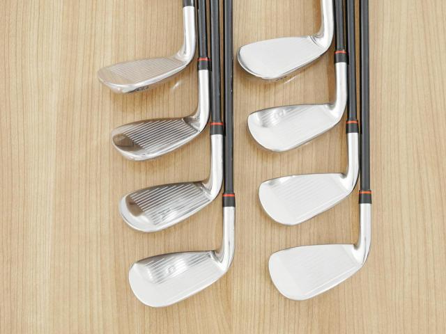 Iron set : Maruman : ชุดเหล็ก Maruman Red-V II (ใบใหญ่ ตีง่าย ไกล) มีเหล็ก 5-Pw,Aw,Sw (8 ชิ้น) ก้านกราไฟต์ Flex R