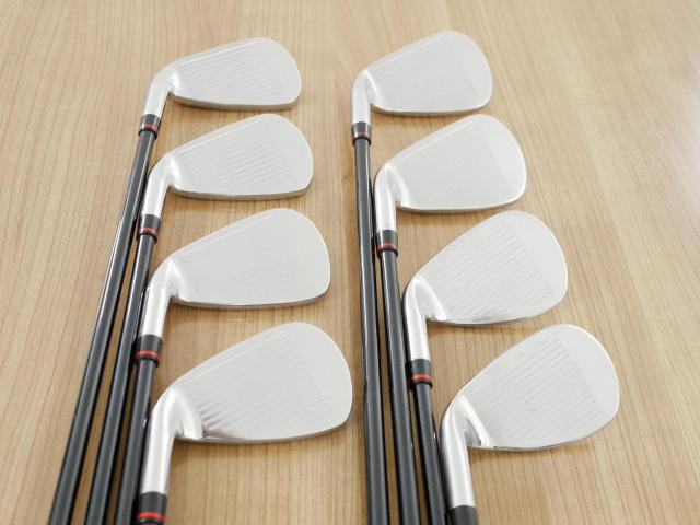 Iron set : Maruman : ชุดเหล็ก Maruman Red-V II (ใบใหญ่ ตีง่าย ไกล) มีเหล็ก 5-Pw,Aw,Sw (8 ชิ้น) ก้านกราไฟต์ Flex R