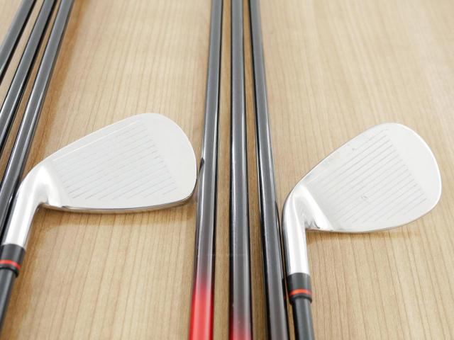 Iron set : Maruman : ชุดเหล็ก Maruman Red-V II (ใบใหญ่ ตีง่าย ไกล) มีเหล็ก 5-Pw,Aw,Sw (8 ชิ้น) ก้านกราไฟต์ Flex R