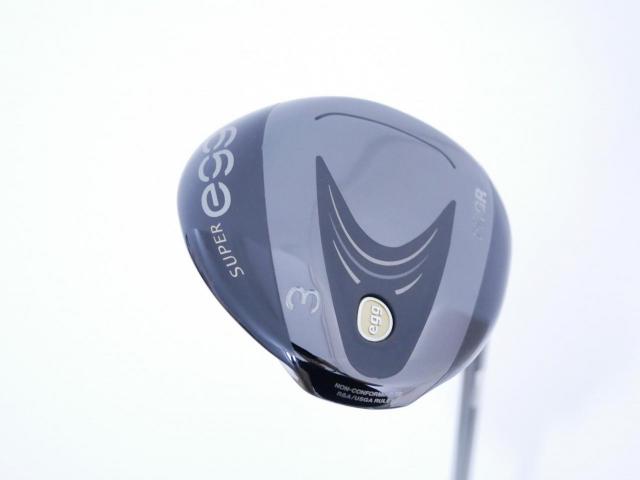 Lady club : All : หัวไม้ 3 PRGR Super Egg (รุ่นปี 2023 หน้าเด้งเกินกฏ COR 0.84 หายากมาก) Loft 15 ก้าน M-30 Flex L