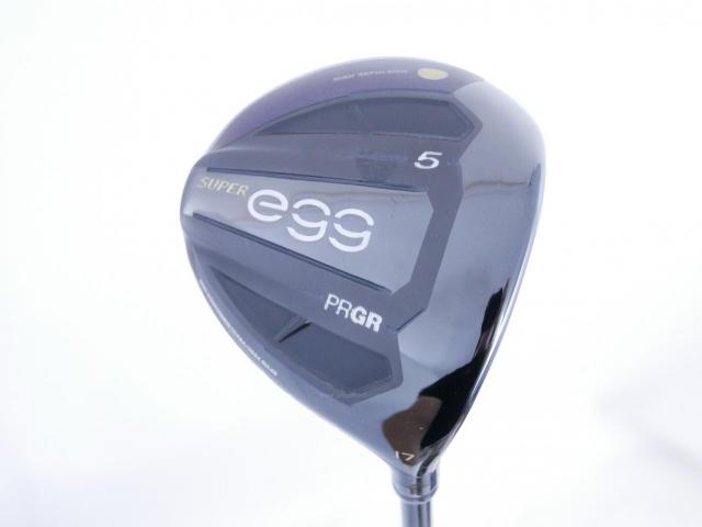 Lady club : All : หัวไม้ 5 PRGR Super Egg (รุ่นปี 2021 หน้าเด้งเกินกฏ COR 0.84 หายากมาก) Loft 17 ก้าน M-30 Flex L