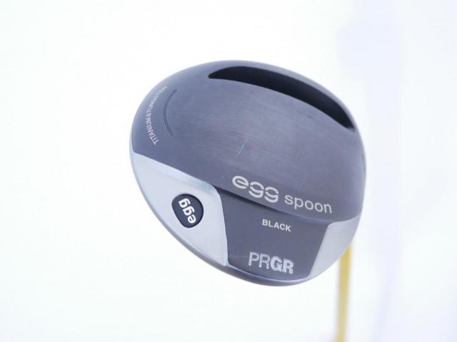 Fairway Wood : PRGR : หัวไม้ 3 PRGR Egg Spoon BLACK (ปี 2022) Loft 15 ก้าน S-Trixx VALMER VX65F Flex S