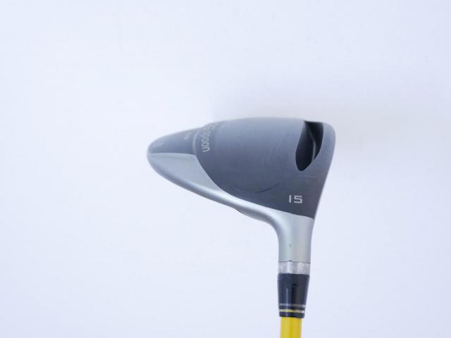 Fairway Wood : PRGR : หัวไม้ 3 PRGR Egg Spoon BLACK (ปี 2022) Loft 15 ก้าน S-Trixx VALMER VX65F Flex S
