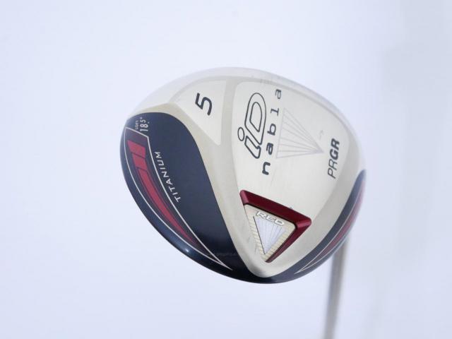 Fairway Wood : PRGR : หัวไม้ 5 PRGR ID Nabla RED (รุ่นท้อป Titanium) Loft 18.5 ก้าน M-40 (Flex SR)