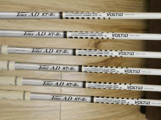 Iron set : Katana : ชุดเหล็กกระเทย Katana Voltio II G Series Hi (ตีง่ายมากๆ ไกลมาก) มีเหล็ก 6-Pw,Aw (6 ชิ้น ระยะเทียบเท่า เหล็ก 5-Pw) ก้าน Tour AD KT-5 Flex R