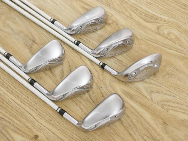 Iron set : Katana : ชุดเหล็กกระเทย Katana Voltio II G Series Hi (ตีง่ายมากๆ ไกลมาก) มีเหล็ก 6-Pw,Aw (6 ชิ้น ระยะเทียบเท่า เหล็ก 5-Pw) ก้าน Tour AD KT-5 Flex R