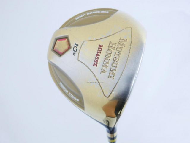 Driver : Other Brand : **มีบุบ** ไดรเวอร์ Mutsumi Honma MH488X (หัวขนาด 488cc. หน้าเด้งเกินกฏ) Loft 10.5 Flex R