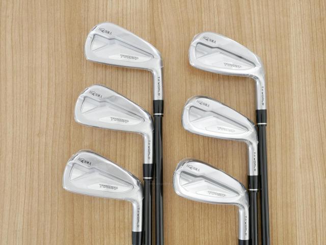 Iron set : Honma : **ของใหม่ ยังไม่แกะพลาสติก** ชุดเหล็ก Honma Tour World TW757P (ออกปี 2022) มีเหล็ก 5-Pw (6 ชิ้น) ก้านกราไฟต์ Honma Vizard 50 Flex R