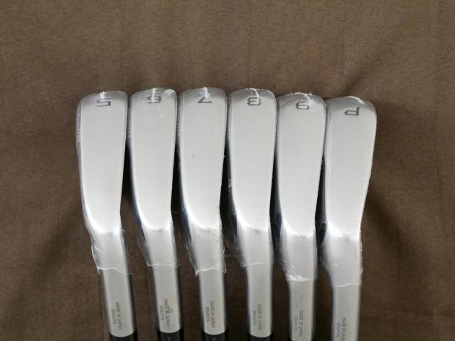 Iron set : Honma : **ของใหม่ ยังไม่แกะพลาสติก** ชุดเหล็ก Honma Tour World TW757P (ออกปี 2022) มีเหล็ก 5-Pw (6 ชิ้น) ก้านกราไฟต์ Honma Vizard 50 Flex R