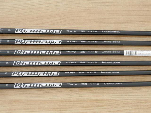 Iron set : Taylormade : **ของใหม่ ยังไม่แกะพลาสติก** ชุดเหล็ก Taylormade P7MC Forged (ซีรี่ย์ท้อปสุด ออกปี 2023) มีเหล็ก 5-Pw (6 ชิ้น) ก้านกราไฟต์ Mitsubishi Diamana Thump i95 Flex S