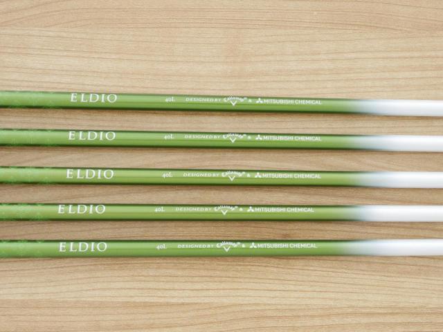Lady club : All : **ของใหม่ ยังไม่แกะพลาสติก** ชุดเหล็ก Callaway EPIC Max Fast (รุ่นแพงสุด ไกลสุดของ Callaway ปี 2021) มีเหล็ก 7-Pw,Aw (5 ชิ้น) ก้านกราไฟต์ Mitsubishi ELDIO 40 Flex L