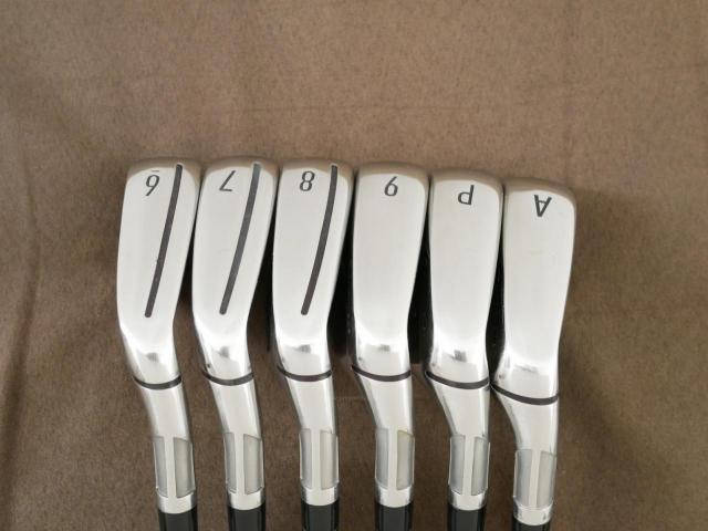 Iron set : Taylormade : ชุดเหล็ก Taylormade Stealth (ออกปี 2022 Japan Spec.) มีเหล็ก 6-Pw,Aw (6 ชิ้น) ก้านเหล็ก KBS Max MT 85 Flex S