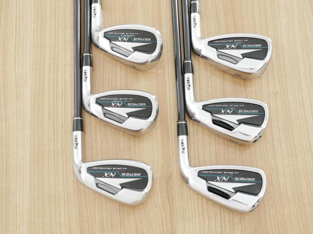 Iron set : Honma : ชุดเหล็ก Honma Beres NX (รุ่นปี 2023) มีเหล็ก 7-11,Aw (6 ชิ้น) ก้านกราไฟต์ Honma Vizard 45 Flex R