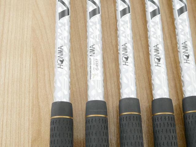 Iron set : Honma : ชุดเหล็ก Honma Beres NX (รุ่นปี 2023) มีเหล็ก 7-11,Aw (6 ชิ้น) ก้านกราไฟต์ Honma Vizard 45 Flex R