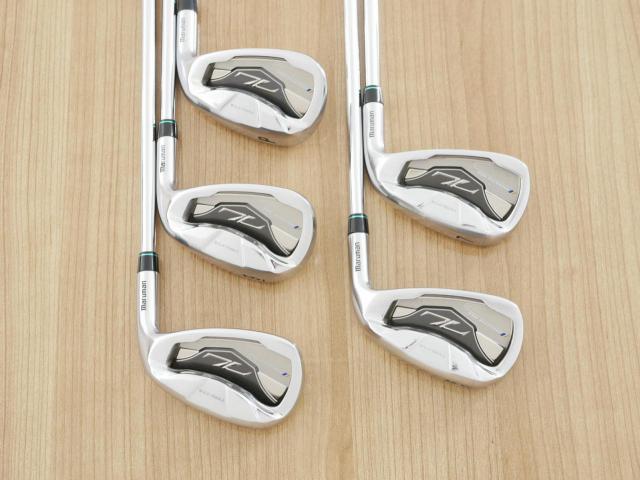 Iron set : Maruman : ชุดเหล็ก Maruman ZETA Type 713 (ใบใหญ่ หน้าเด้ง ตีไกลมาก) มีเหล็ก 6-Pw (5 ชิ้น) ก้านเหล็ก NS Pro Zelos 7 Flex R