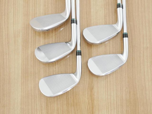 Iron set : Maruman : ชุดเหล็ก Maruman ZETA Type 713 (ใบใหญ่ หน้าเด้ง ตีไกลมาก) มีเหล็ก 6-Pw (5 ชิ้น) ก้านเหล็ก NS Pro Zelos 7 Flex R