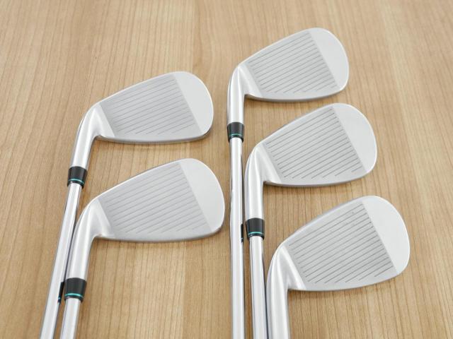 Iron set : Maruman : ชุดเหล็ก Maruman ZETA Type 713 (ใบใหญ่ หน้าเด้ง ตีไกลมาก) มีเหล็ก 6-Pw (5 ชิ้น) ก้านเหล็ก NS Pro Zelos 7 Flex R