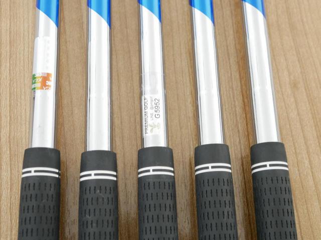 Iron set : Maruman : ชุดเหล็ก Maruman ZETA Type 713 (ใบใหญ่ หน้าเด้ง ตีไกลมาก) มีเหล็ก 6-Pw (5 ชิ้น) ก้านเหล็ก NS Pro Zelos 7 Flex R