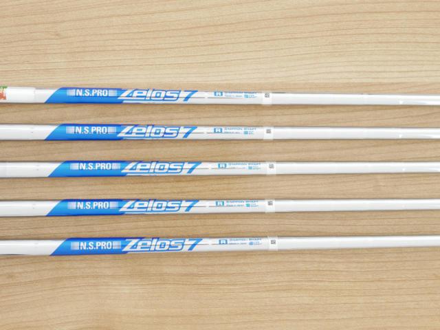 Iron set : Maruman : ชุดเหล็ก Maruman ZETA Type 713 (ใบใหญ่ หน้าเด้ง ตีไกลมาก) มีเหล็ก 6-Pw (5 ชิ้น) ก้านเหล็ก NS Pro Zelos 7 Flex R