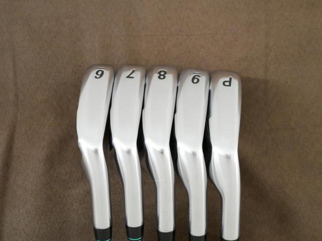 Iron set : Maruman : ชุดเหล็ก Maruman ZETA Type 713 (ใบใหญ่ หน้าเด้ง ตีไกลมาก) มีเหล็ก 6-Pw (5 ชิ้น) ก้านเหล็ก NS Pro Zelos 7 Flex R