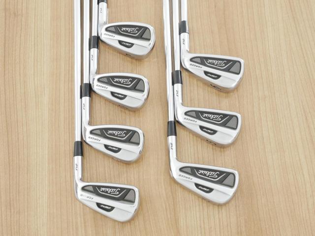 Iron set : Titleist : ชุดเหล็ก Titleist AP2 712 Forged มีเหล็ก 4-Pw (7 ชิ้น) ก้านเหล็ก Project X 6.0 Flex SX