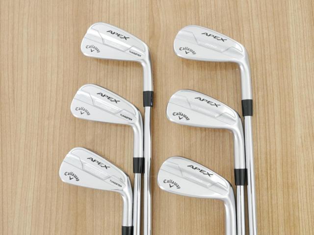 Iron set : Callaway : ชุดเหล็ก Callaway APEX Pro Forged (ออกปี 2022) มีเหล็ก 5-Pw (6 ชิ้น) ก้านเหล็ก NS Pro Modus 105 Flex S