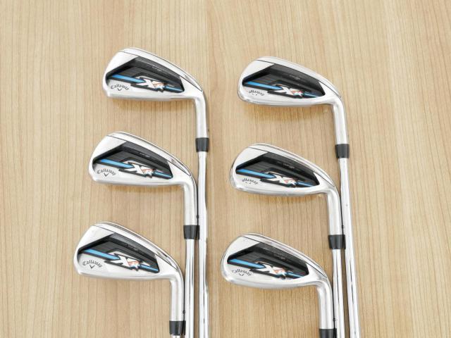 Iron set : Callaway : ชุดเหล็ก Callaway XR OS (ใบใหญ่ ตีง่ายมาก) มีเหล็ก 5-Pw (6 ชิ้น) ก้านเหล็ก 
