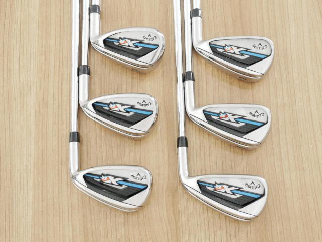 Iron set : Callaway : ชุดเหล็ก Callaway XR OS (ใบใหญ่ ตีง่ายมาก) มีเหล็ก 5-Pw (6 ชิ้น) ก้านเหล็ก 