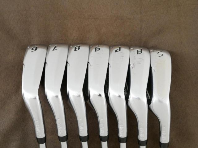 Iron set : Yamaha : ชุดเหล็ก Yamaha RMX 218 (ปี 2019 หน้าเด้ง ตีไกลมาก) มีเหล็ก 6-Pw,Aw,Sw (7 ชิ้น) ก้านเหล็ก NS Pro RMX 95 Flex S