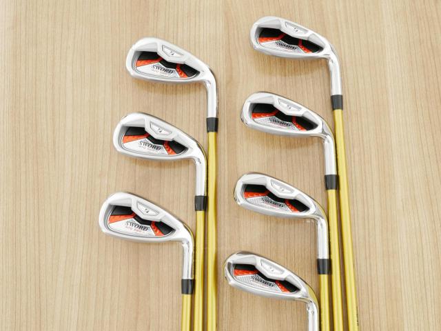 Iron set : Katana : ชุดเหล็ก Katana Sword ATC-589a (หน้าเด้ง) มีเหล็ก 6-Pw,Aw,Sw (7 ชิ้น) ก้านกราไฟต์ Fujikura Speeder 589 Flex R