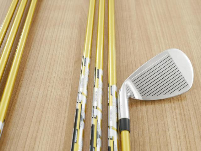 Iron set : Katana : ชุดเหล็ก Katana Sword ATC-589a (หน้าเด้ง) มีเหล็ก 6-Pw,Aw,Sw (7 ชิ้น) ก้านกราไฟต์ Fujikura Speeder 589 Flex R