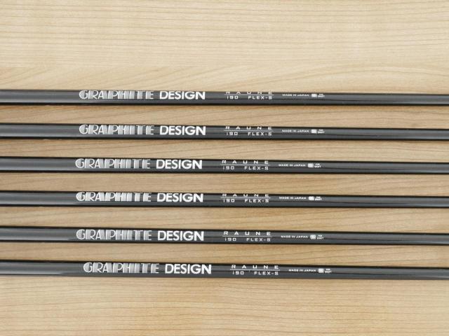 Iron set : Titleist : ชุดเหล็ก Titleist T200 Forged (ออกปี 2023 Japan Spec) มีเหล็ก 5-Pw (6 ชิ้น) ก้านกราไฟต์ Graphite Design RAUNE i90 Flex S
